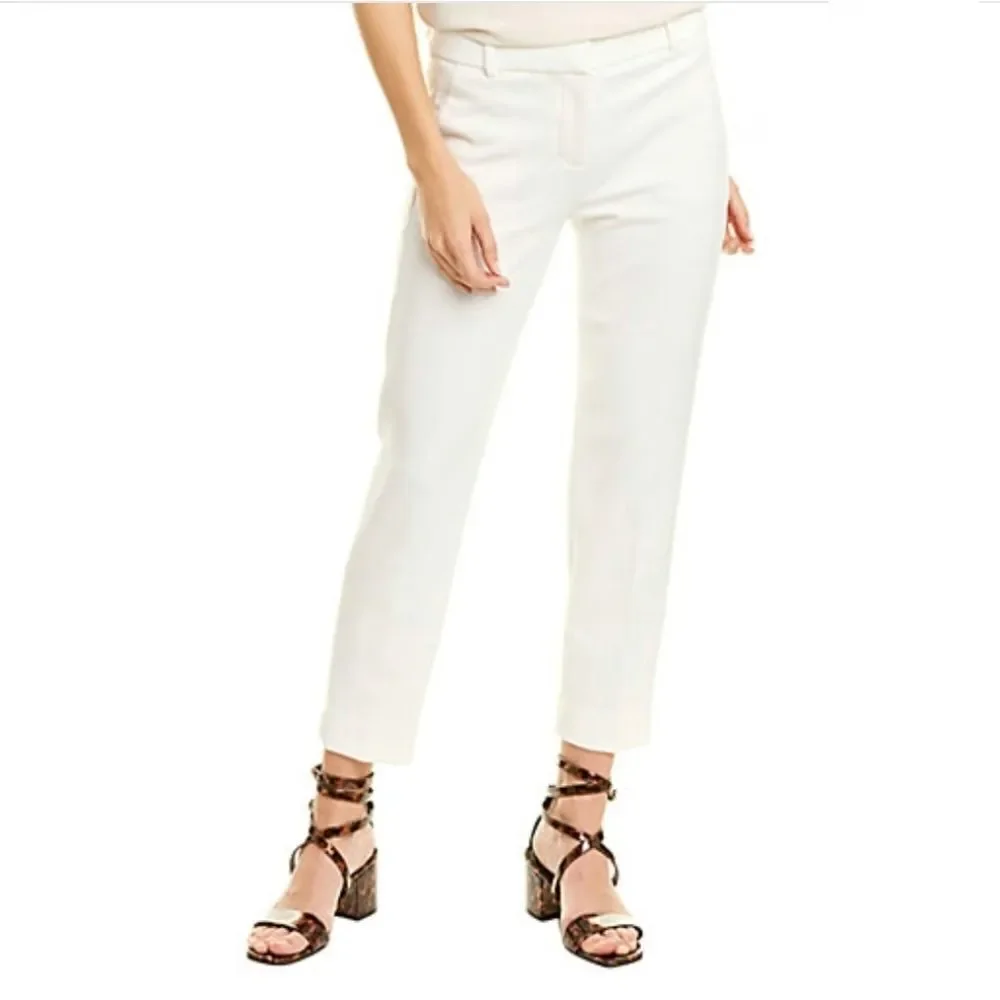 J. Crew White Crop Casual Women's Pants
